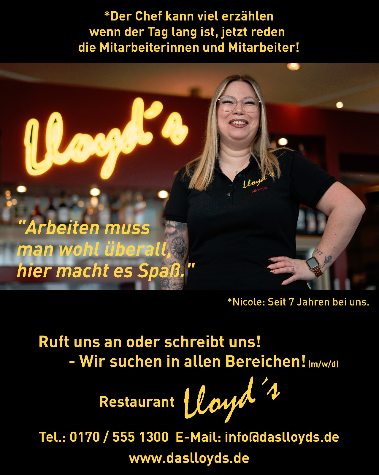 Nicole - Servicemitarbeiterin